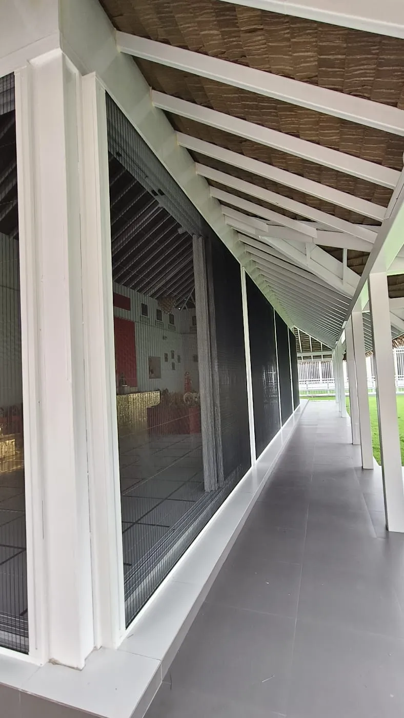 Architectural honeycomb partition for home interior