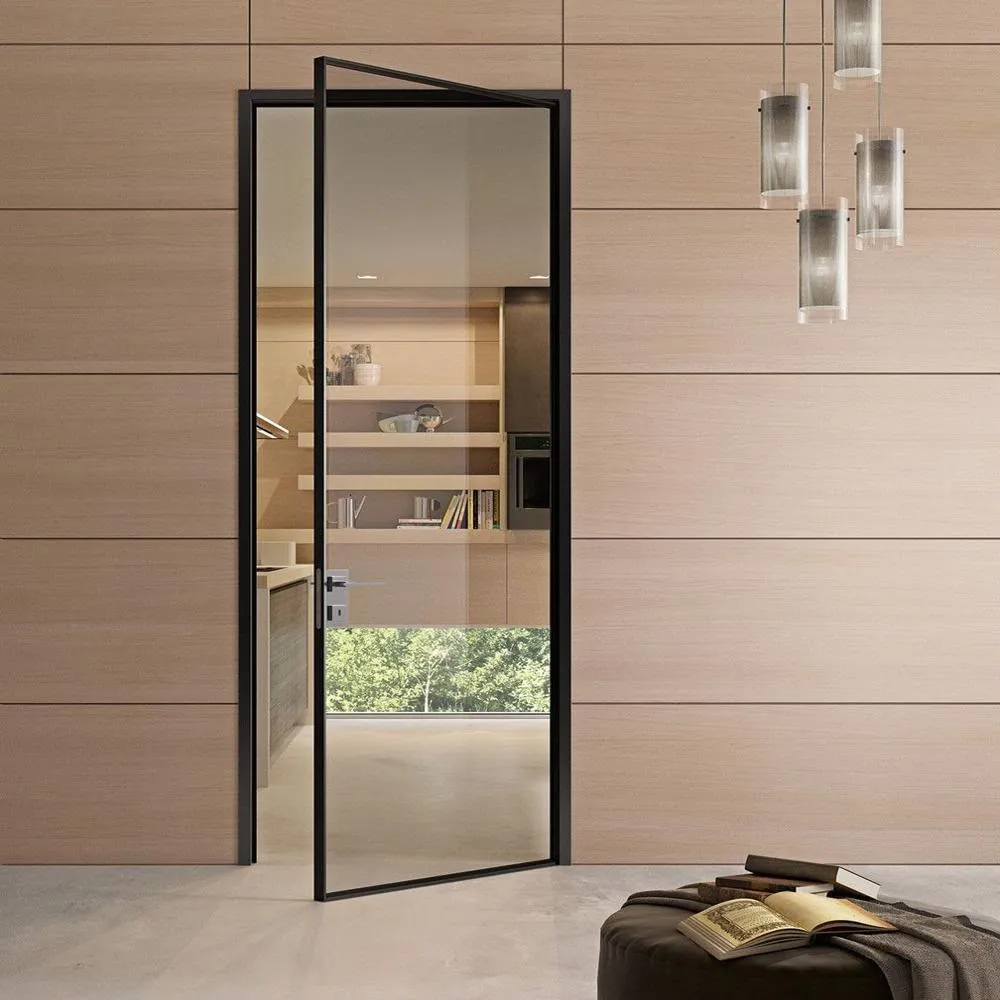 Openable Door Internal Glass Partition System